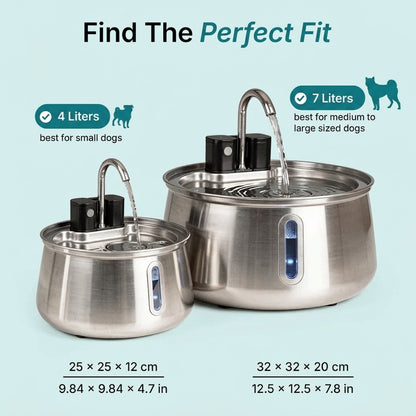 PetCascade™ Water Fountain- Non-Wireless