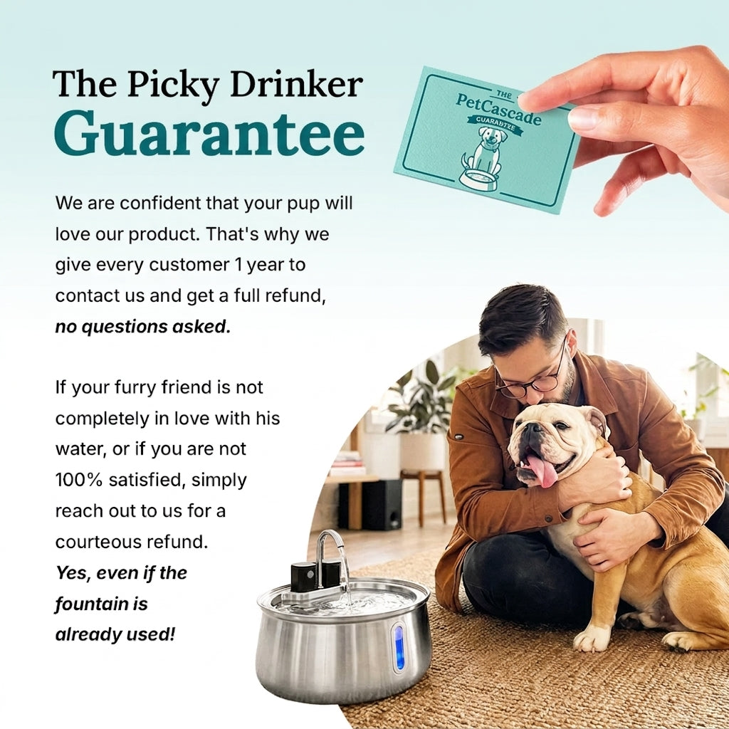 PetCascade™ Water Fountain- Non-Wireless