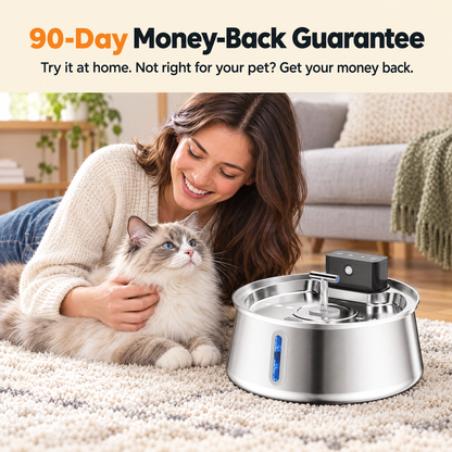 PetCascade 90-day money-back guarantee